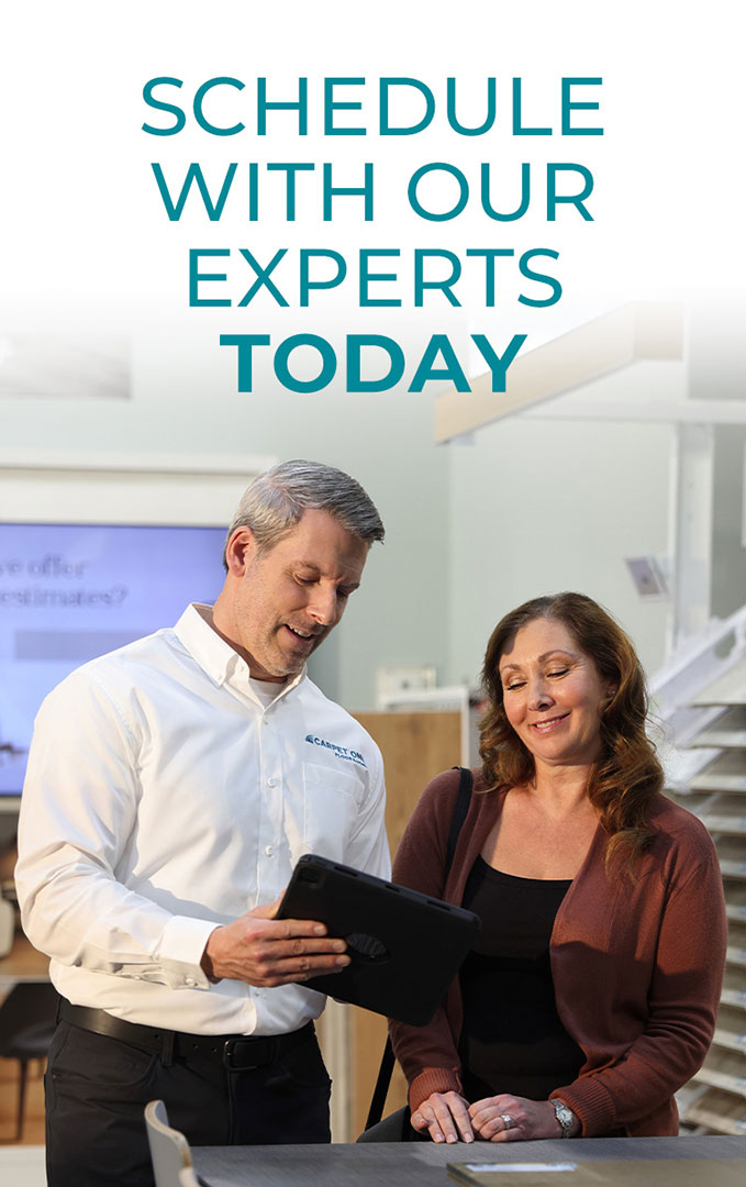 Schedule an appointment at Texas Floor & Home in store or in home